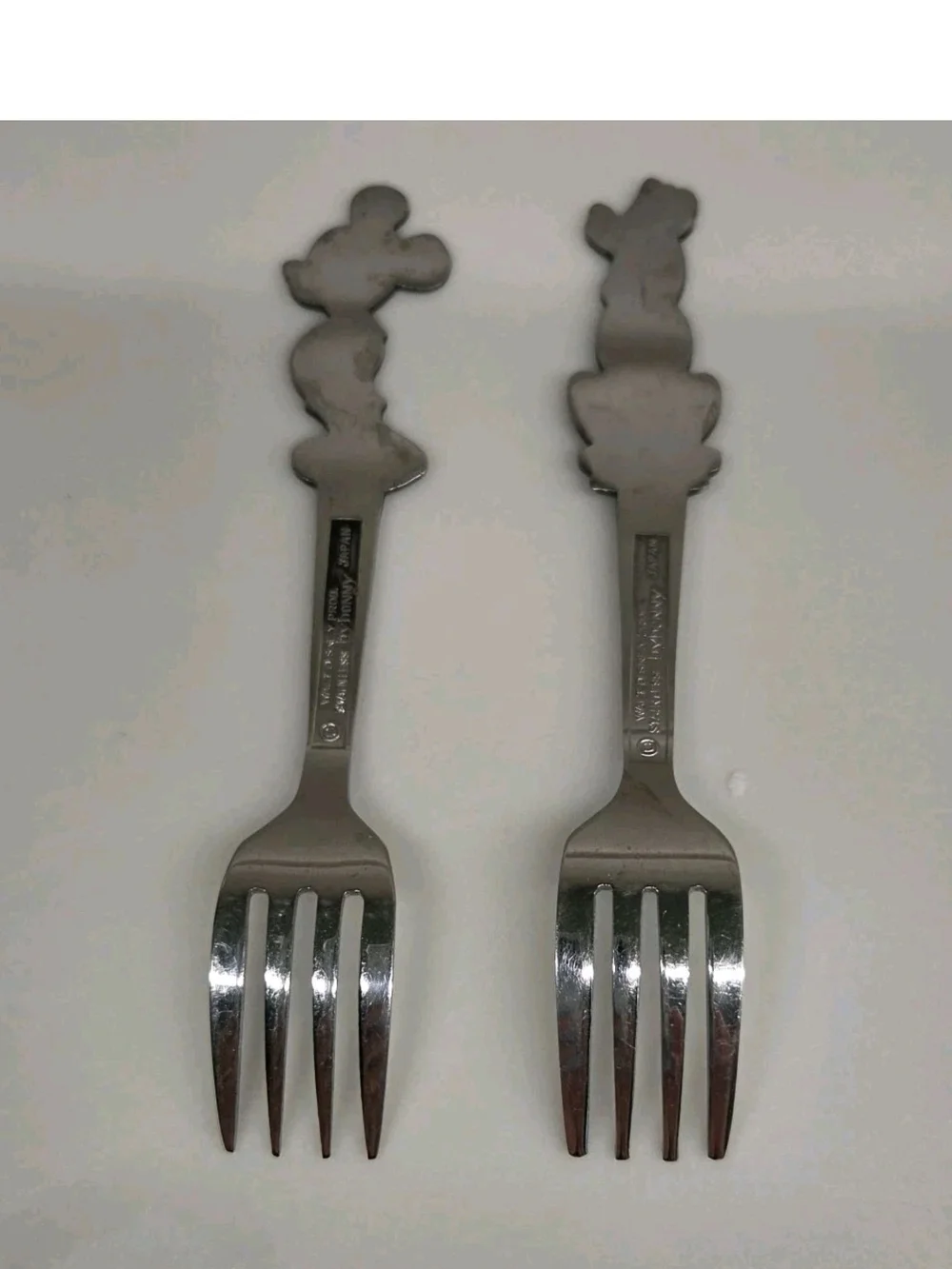 Walt Disney Stainless By Bonny Mickey Mouse Pluto Fork Child Size Japan
